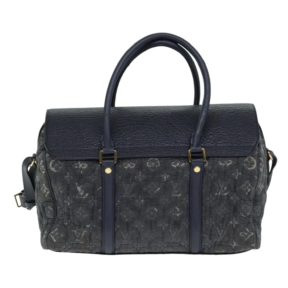 Louis Vuitton Monogram Volupte Psyche Boston Bag 2way Gray GM